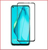 Защитное стекло Full-Screen для Huawei P40 lite черный (Re'in с полной проклейкой) JNY-LX1