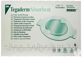 Повязка акриловая прозрачная абсорбирующая Tegaderm Absorbent (7,6х9,5 см овал)