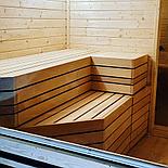 Каркасная баня KAUNIS BADEFASS 2,4*4,0, фото 4