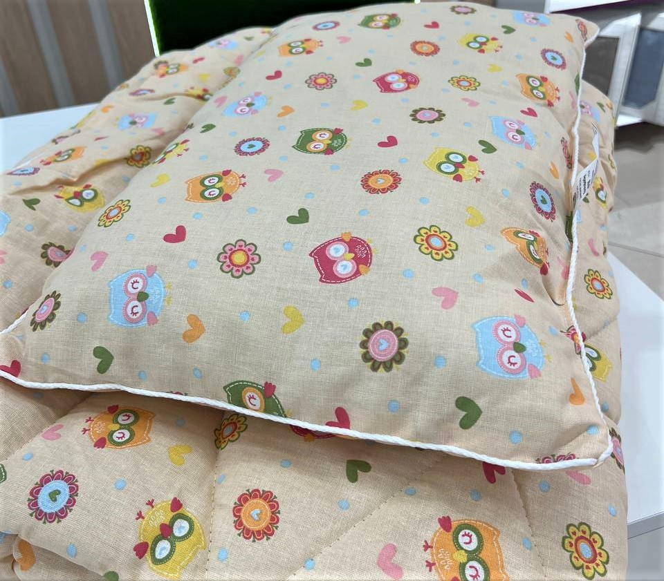 Комплект Детский (одеяло 110х140 и подушка 40х60) Бэлио бязь