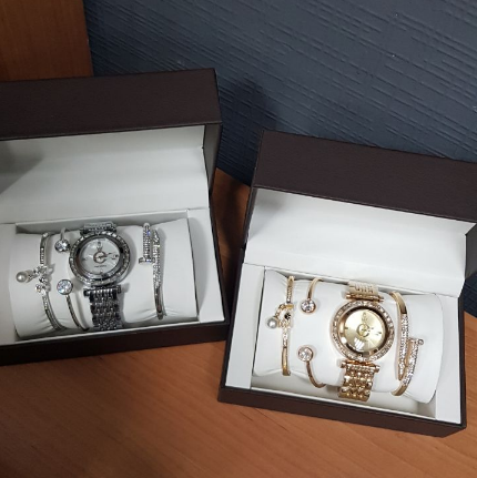 Подарочный набор часы Pandora +3 браслет (реплика) - фото 6 - id-p116550763