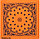 Бандана 60X60cm Оранжевая Классическая, фото 2