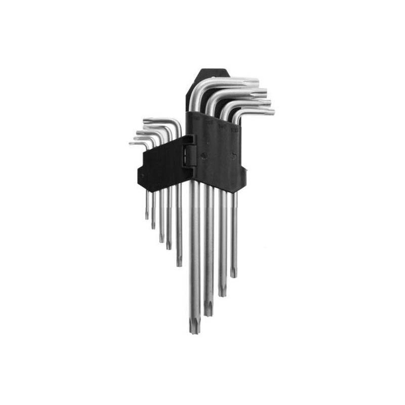 AWTOOLS Набор шестигранников TORX T10 - T50, 9шт, AW35005 (AW31003)