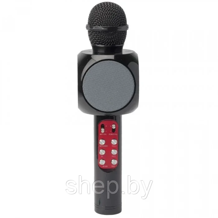 Беспроводной караоке микрофон WSTER WS-1816 (ОРИГИНАЛ) Цвет : красный,золотой,черный,белый - фото 3 - id-p192571140