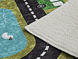 Ковер плюшевый Дорога Зеленый VIO 120x180x0,6 см, фото 5