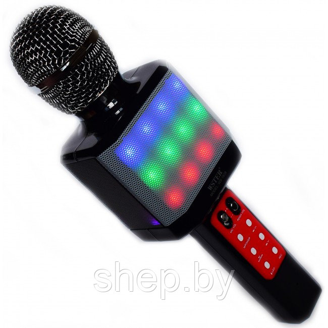 Беспроводной караоке микрофон Wster WS-1828 (ОРИГИНАЛ) Цвет : красный,золотой,черный,белый - фото 6 - id-p192571731