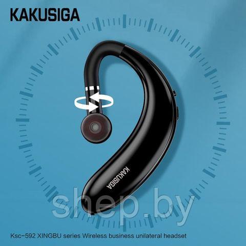 Bluetooth-гарнитура KAKUSIGA KSC-592 цвет: черный - фото 4 - id-p192572497