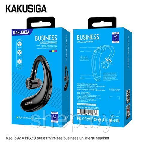 Bluetooth-гарнитура KAKUSIGA KSC-592 цвет: черный - фото 7 - id-p192572497
