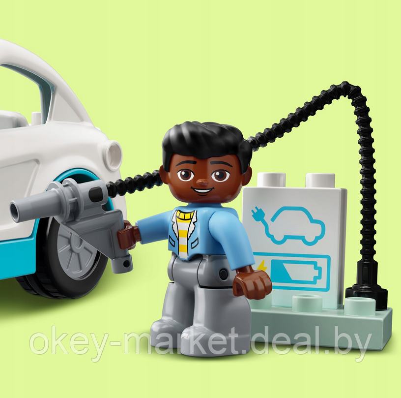 Конструктор Lego Duplo Гараж и автомойка 10948 - фото 4 - id-p192615363