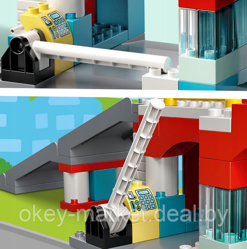 Конструктор Lego Duplo Гараж и автомойка 10948 - фото 9 - id-p192615363