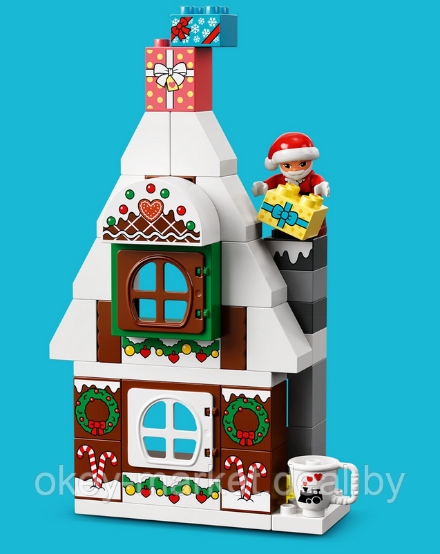 Конструктор LEGO Duplo Пряничный домик Санты 10976 - фото 2 - id-p192615378