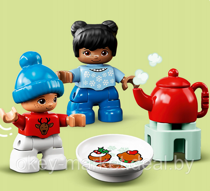 Конструктор LEGO Duplo Пряничный домик Санты 10976 - фото 4 - id-p192615378