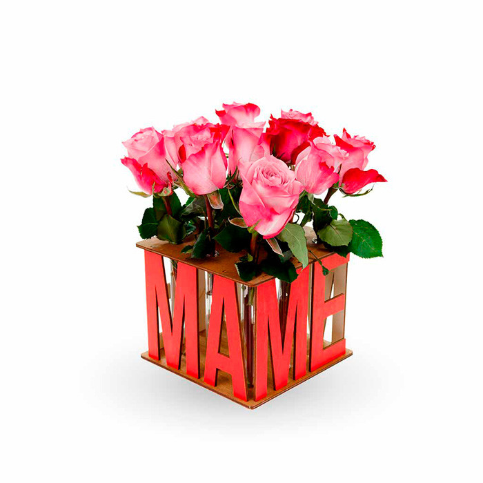 Маме. Декоративная ваза EWA