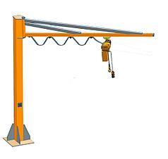 Кран консольный поворотный ручной TOR PSJ33025 250 кг, высота 3 м, стрела 3 м
