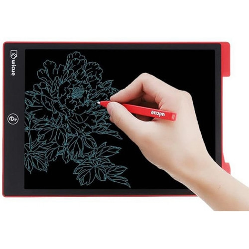 Планшет для рисования Wicue 12 inch Rainbow LCD Tablet (цветная версия) Красный - фото 4 - id-p192615513