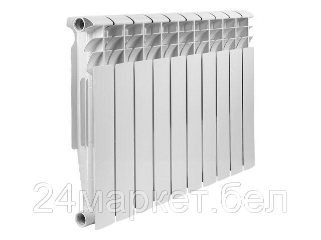 Радиатор биметаллический 500/80, 10 секций SAS (10 секций) - фото 1 - id-p192482422