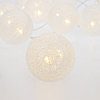 Тайские фонарики «Пломбир» 1.5 м, 10 LED, прозрачный ПВХ, цвет свечения теплый белый, 2 х АА, фото 4