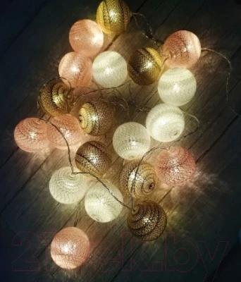 Тайские фонарики ArtStyle Нитяные шарики / CL-N224WW