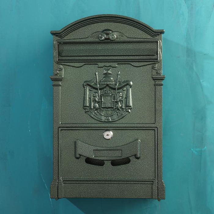 Ящик почтовый №4010, тёмно-зелёный - фото 2 - id-p192650727