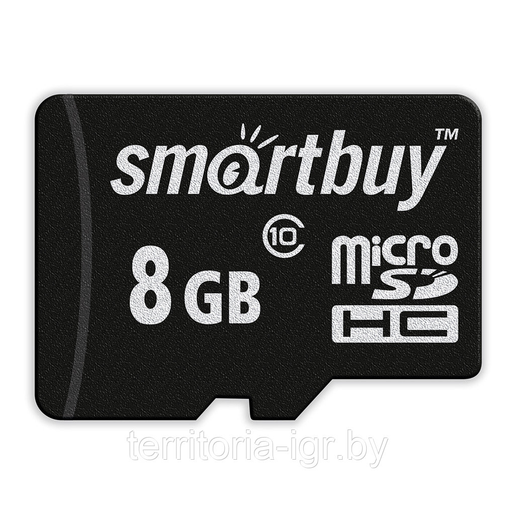 Карта памяти с адаптером SD 8Gb Class 10 micro SDHC SB8GBSDCL10-01 Smartbuy - фото 3 - id-p192651417