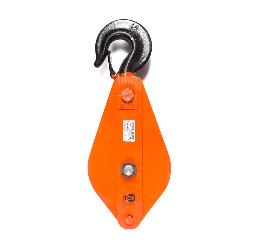 Блок монтажный двухрольный с крюком TOR HQG(L) K2-20,0 т (G)