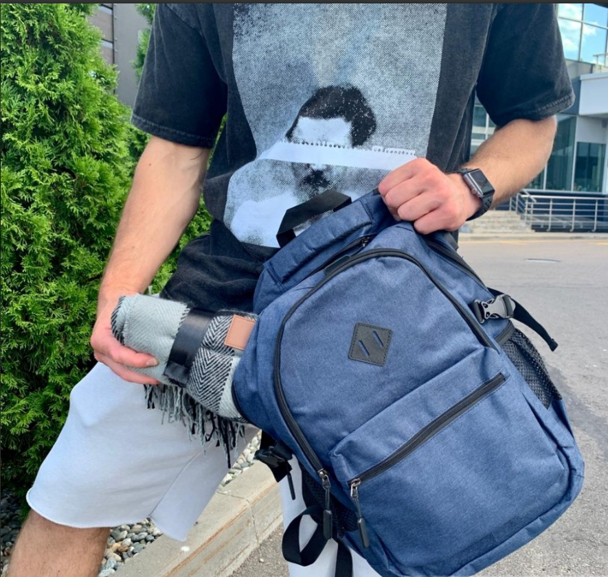 Городской рюкзак "Gerk " с USB и отделением для ноутбука до 17,32" Бордо - фото 4 - id-p192651803