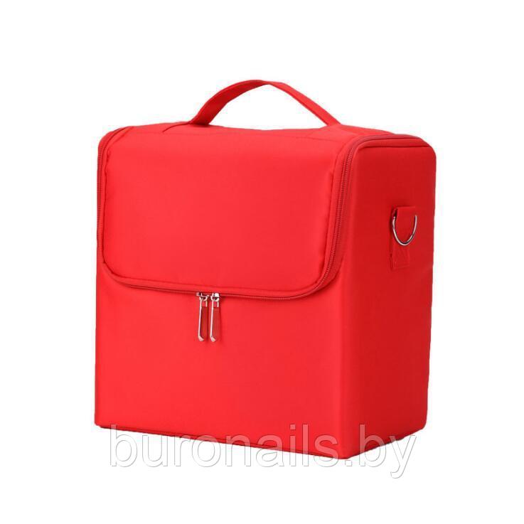 Кейс женский "SDN", цвет красный, размер 30см
