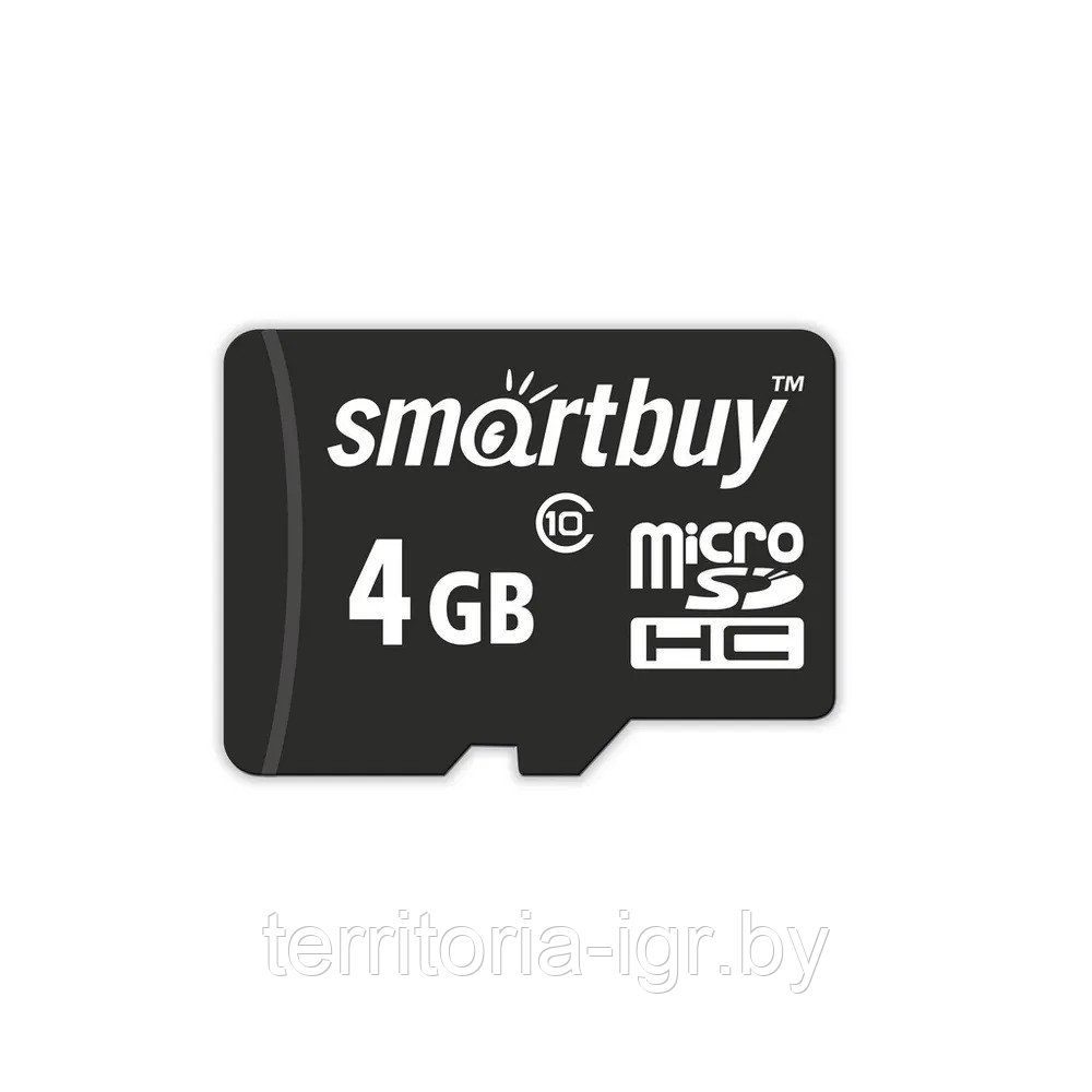 Карта памяти без адаптера 4Gb Class 10 micro SDHC SB4GBSDCL10-00 Smartbuy - фото 2 - id-p192652321