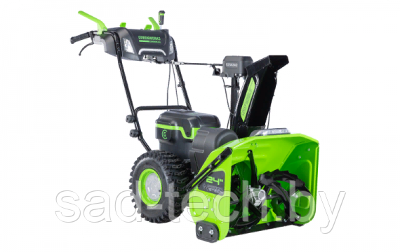 Аккумуляторная самоходная снегоуборочная машина GreenWorks GD82ST56 82В DigiPro - фото 1 - id-p192573290