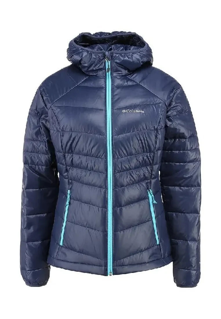 Куртка пуховая женская Columbia Gold 650 TurboDown RDL Down Jacket Down Jacket синий