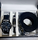 Мужской подарочный набор часы, браслет, ремень - ассортименте, фото 3