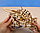 Деревянный конструктор (сборка без клея) Шагающий зообот UNIWOOD, фото 4