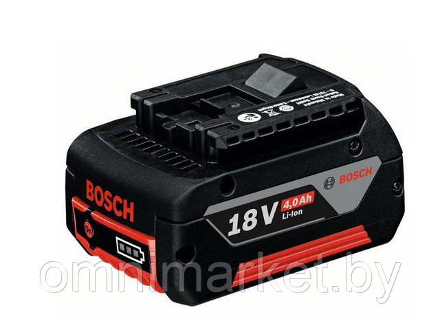 Аккумулятор BOSCH GBA 18V 18.0 В, 4.0 А/ч, Li-Ion - фото 1 - id-p192621356
