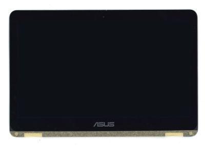 Модуль для ноутбука Asus ZenBook Flip UX360 QHD+ 13.3" 3200х1800 (матрица с тачскрином), с рамкой, черный - фото 1 - id-p192662985