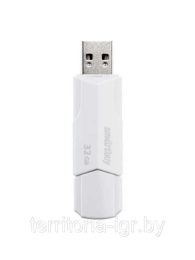 USB-накопитель 32Gb CLUE SB32GBCLU-W белый Smartbuy - фото 2 - id-p192663788