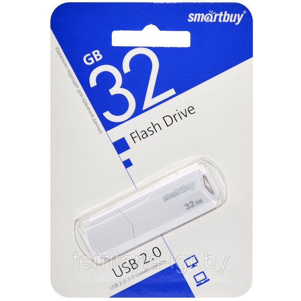 USB-накопитель 32Gb CLUE SB32GBCLU-W белый Smartbuy - фото 1 - id-p192663788