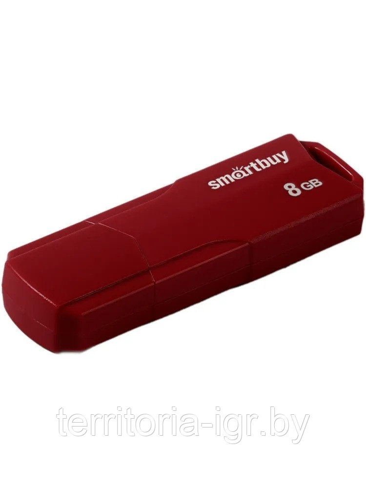 USB-накопитель 8Gb CLUE SB8GBCLU-BG бордовый Smartbuy - фото 3 - id-p192665074