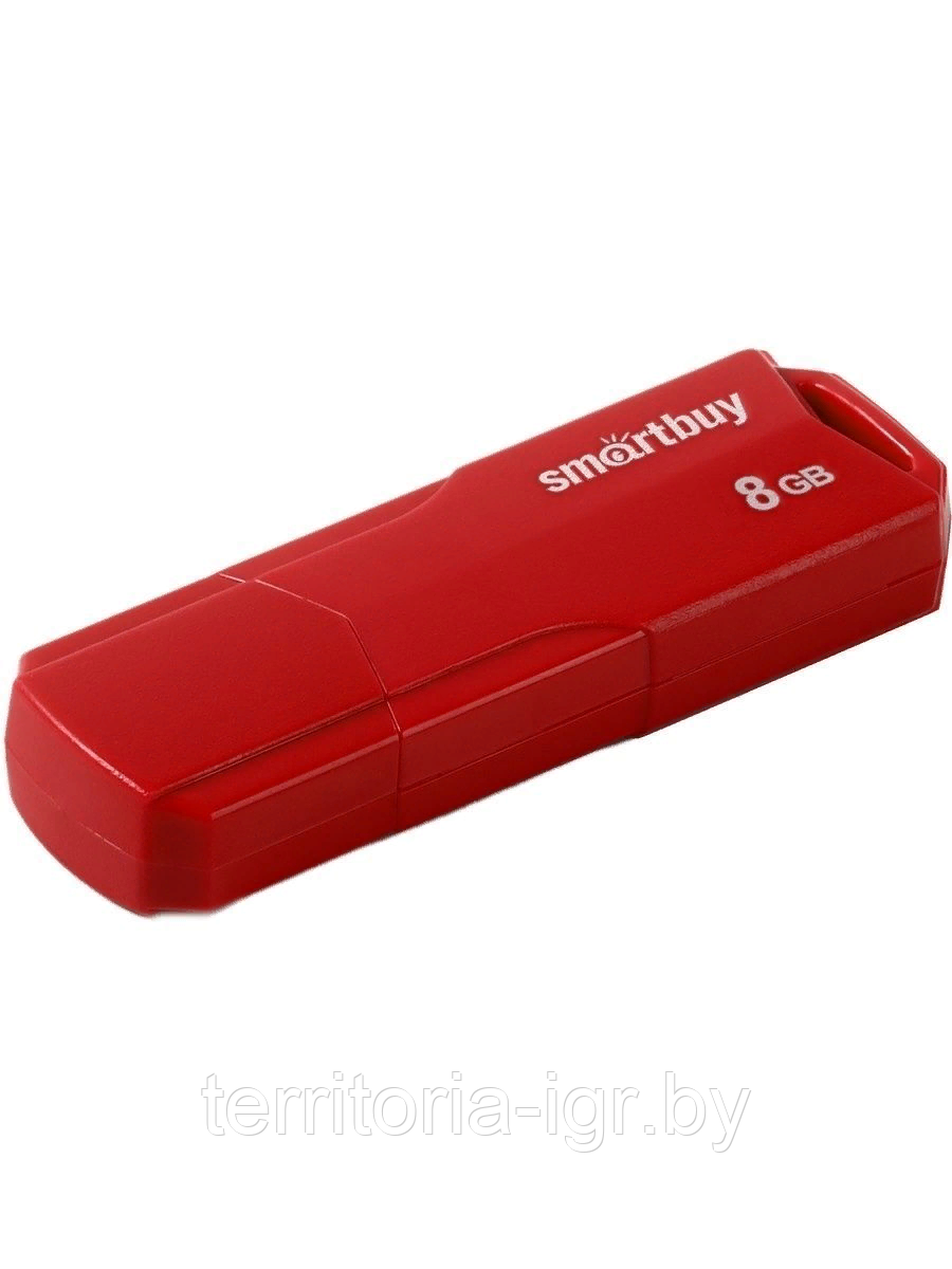 USB-накопитель 8Gb CLUE SB8GBCLU-R красный Smartbuy - фото 3 - id-p192665114