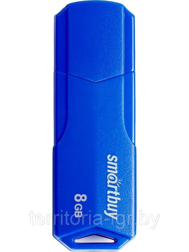 USB-накопитель 8Gb CLUE SB8GBCLU-BU синий Smartbuy - фото 3 - id-p192665153