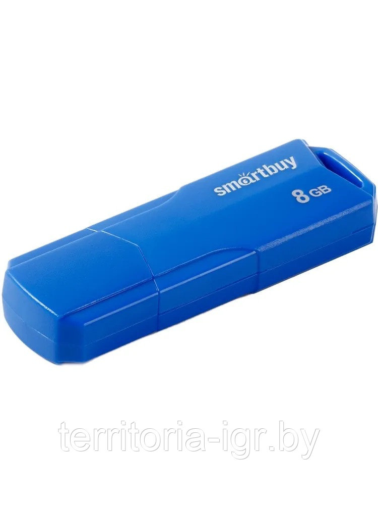 USB-накопитель 8Gb CLUE SB8GBCLU-BU синий Smartbuy - фото 4 - id-p192665153