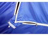 Зимняя палатка "Пингвин Зонт 3 с дышащим верхом" Люкс (1-сл.)  бело-синий , 29, фото 6