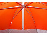 Зимняя палатка "Пингвин Зонт 3 с дышащим верхом" Люкс (1-сл.) бело-оранжевый , 1113, фото 2