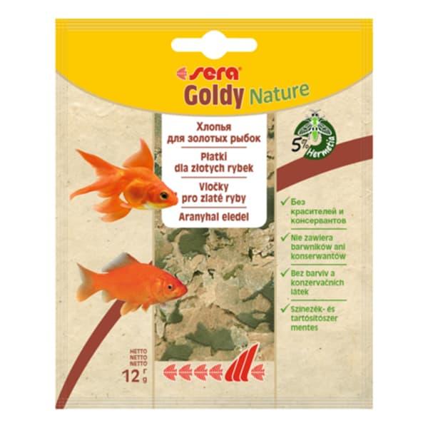 Корм хлопья для золотых рыбок SERA Goldy 12 гр (832)