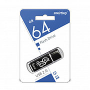 USB-накопитель 64GB Glossy series SB64GBGS-K черный Smartbuy
