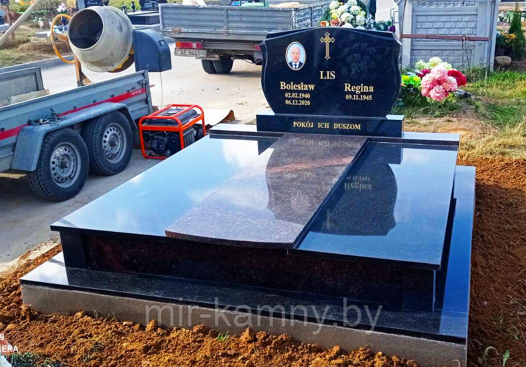 ПАМЯТНИК ИЗ ГРАНИТА НА ДВОИХ ЗАКАЗАТЬ В ГРОДНО