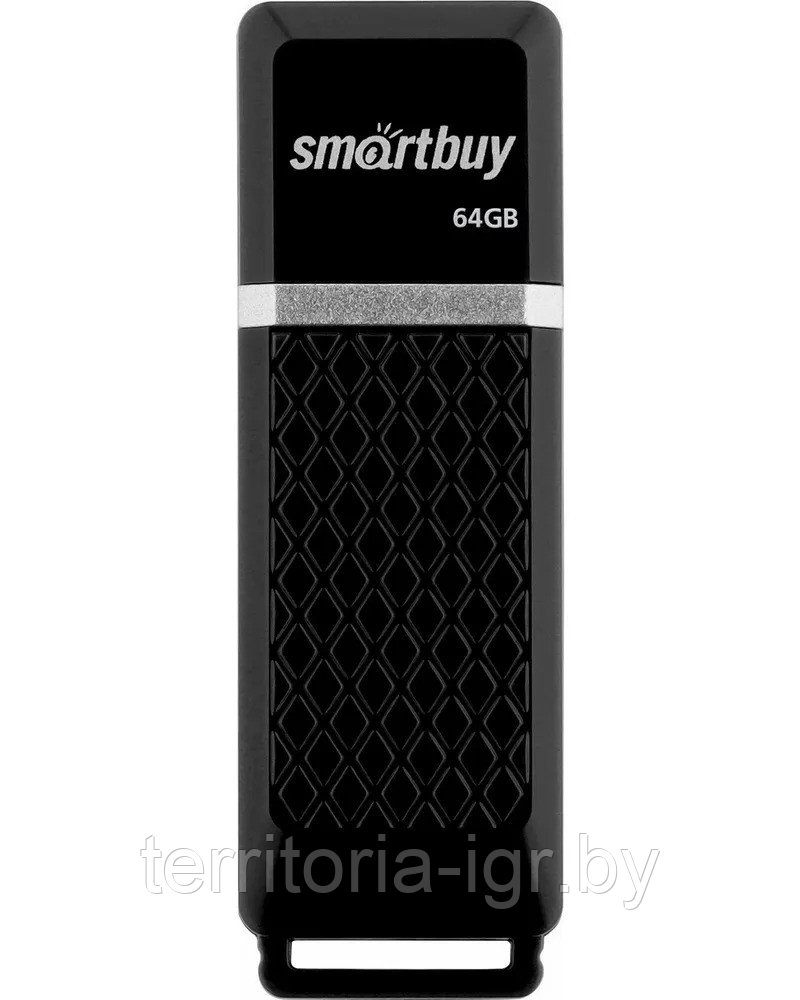 USB-накопитель 64GB Quartz series SB64GBQZ-K черный Smartbuy - фото 3 - id-p192676696