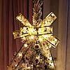 Рождественская декоративная лента, 3 м со светодиодными лампочками, фото 9