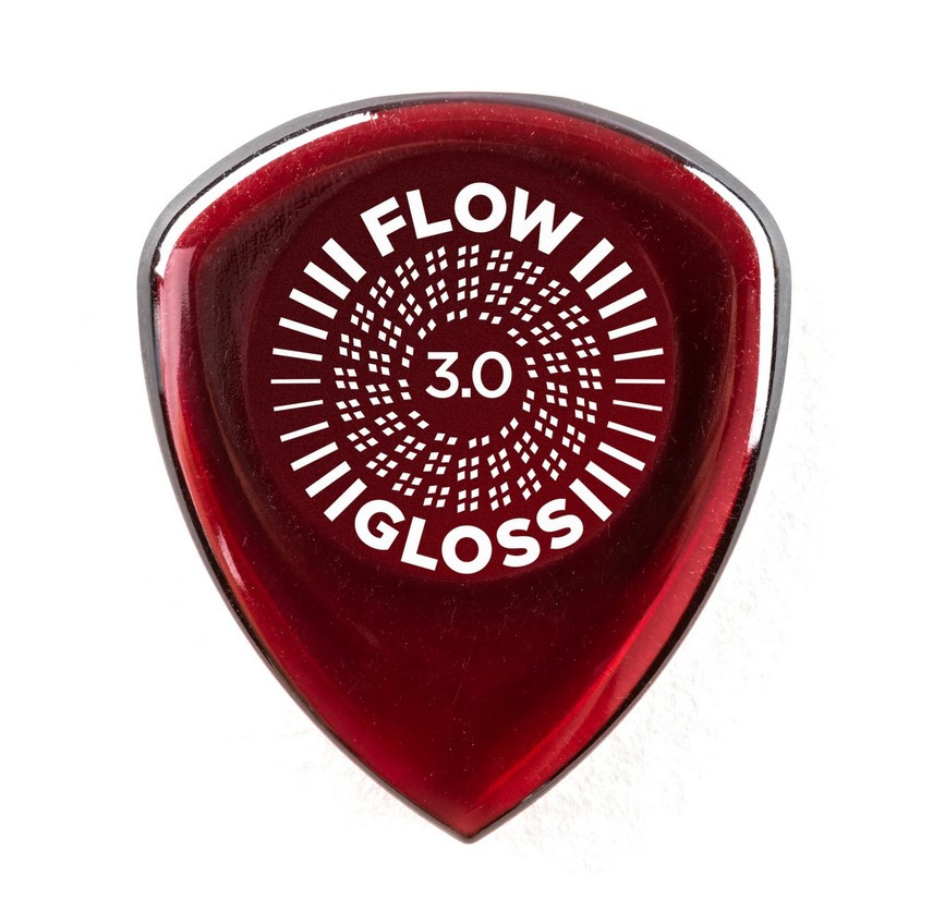 Dunlop 550P3.0 Flow Gloss Медиаторы толщина 3мм 3шт в уп