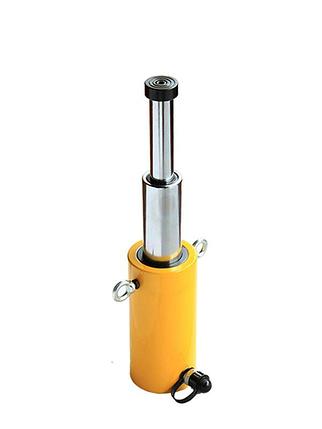 Домкрат гидравлический телескопический TOR HHYG-10270D (ДТ10Г270) 10 т (2 уровня), фото 2