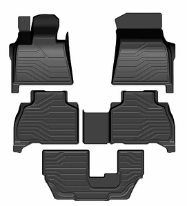 Коврики в салон SRTK 3D Lux для BMW X7 (G07) (2019-2022) 7 мест